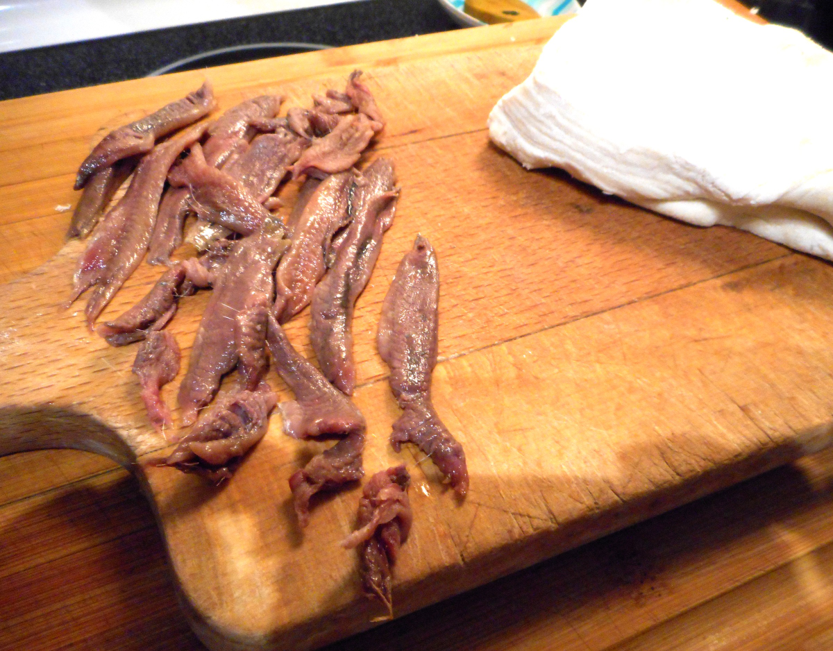 Filets d'anchois